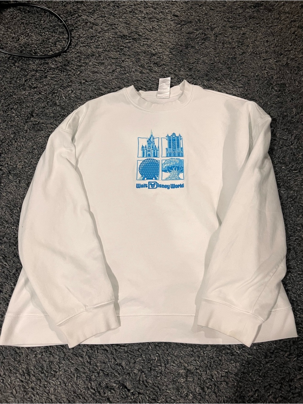 Walt Disney World Four Park Icons Sweatshirt Size XL NOSTALGIC